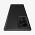 ACS01392 - Galaxy Note 20 Ultra Liquid Air Case in matte black showing the back